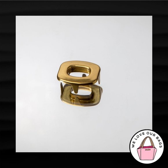 NEW COACH TURNLOCK BRASS PLATE REPLACEMENT HARDWAR - Picture 1 of 2